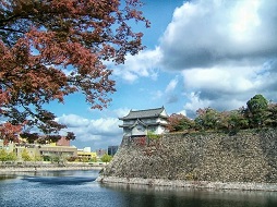 Castillo de Osaka, Japón