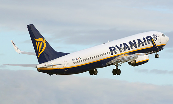 La 13ª base de Ryanair en España para marzo